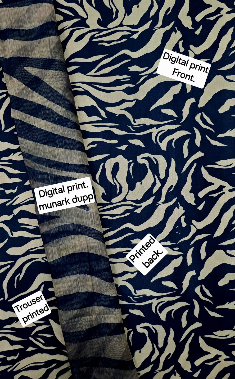 FABRIC DHANAK  WITH WOOL SHAWL