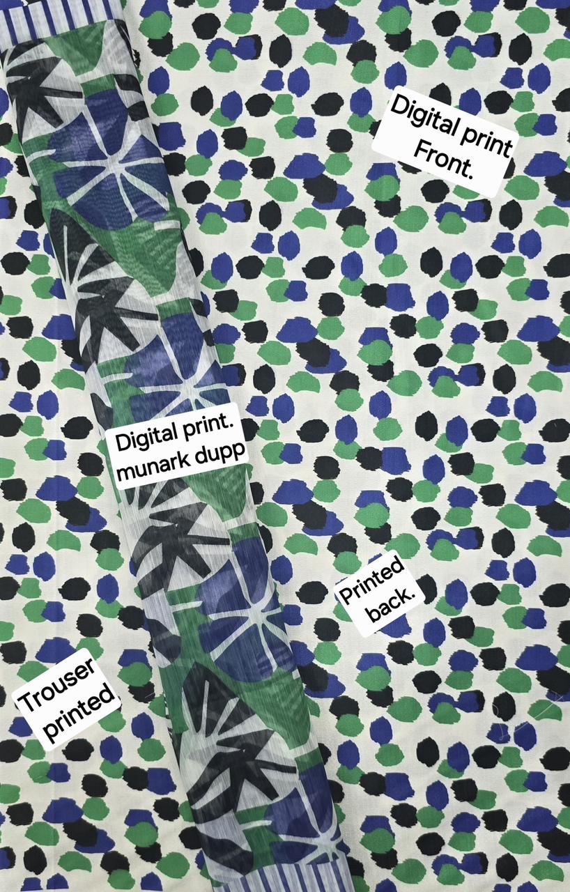 FABRIC DHANAK  WITH WOOL SHAWL