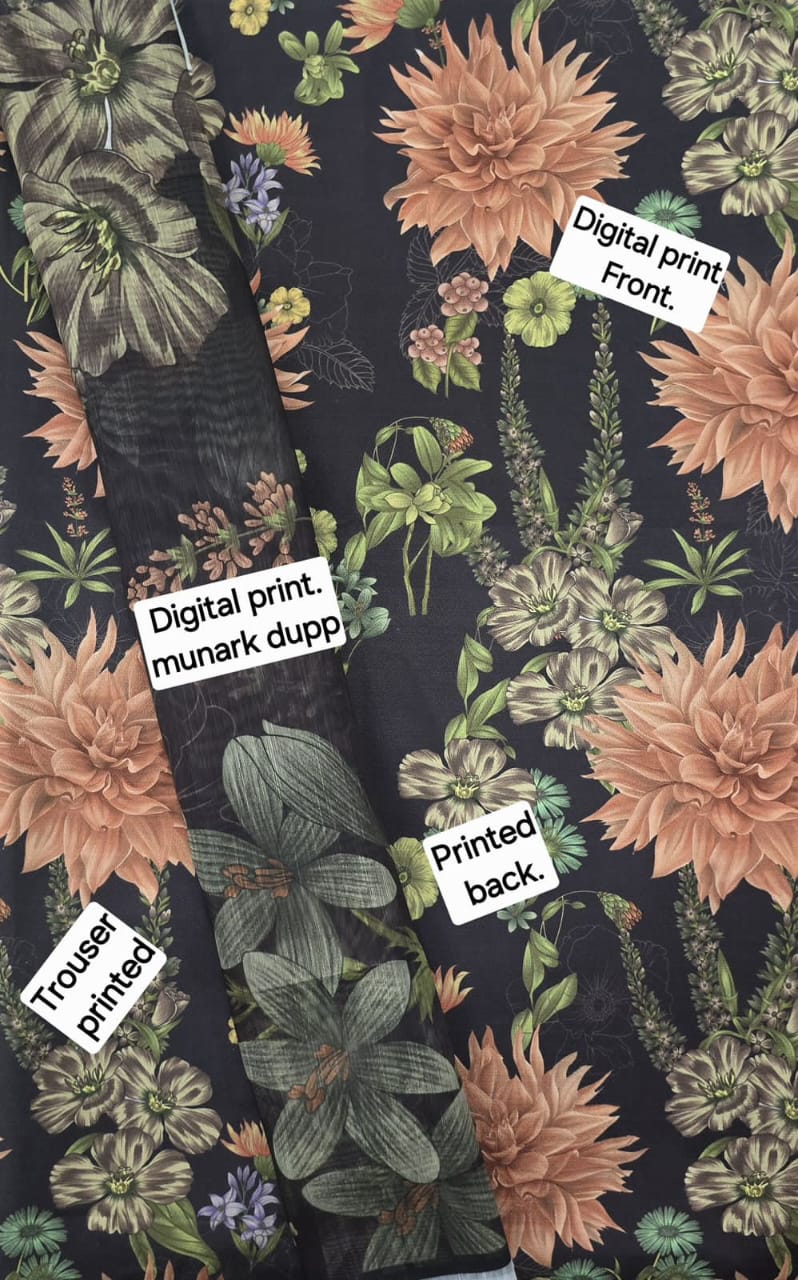 FABRIC DHANAK  WITH WOOL SHAWL