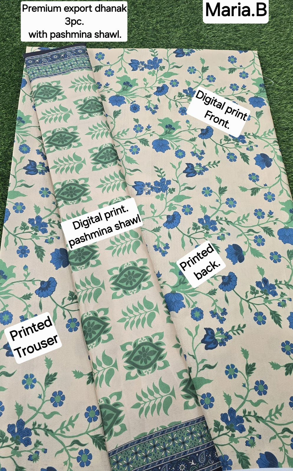 PREMIMUN EXPORT DHANAK Brand:MARIA.B