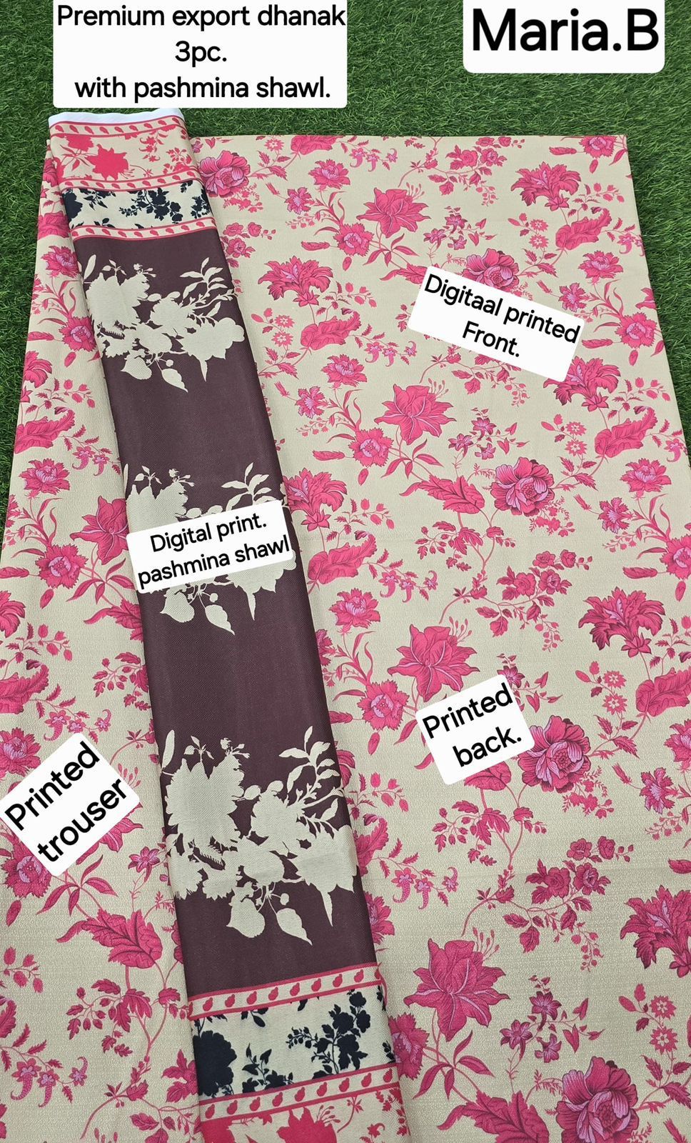 PREMIMUN EXPORT DHANAK Brand:MARIA.B