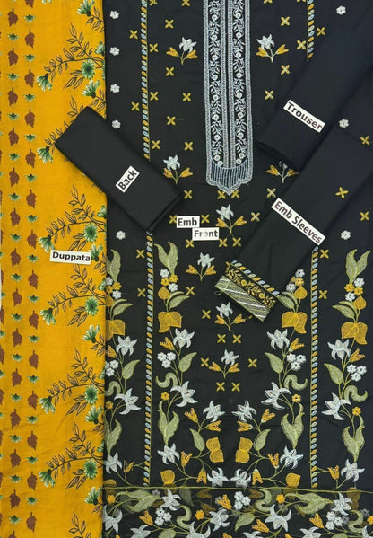 FABRIC DHANAK  WITH WOOL SHAWL