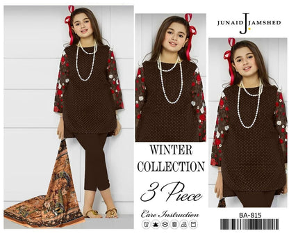 FABRIC DHANAK  WITH WOOL SHAWL