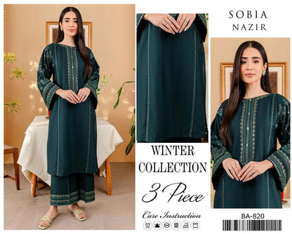 FABRIC DHANAK  WITH WOOL SHAWL