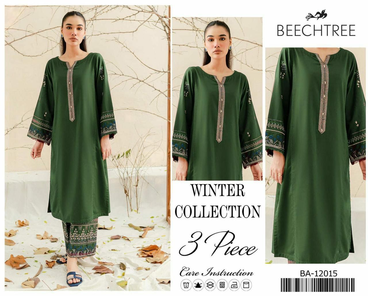 FABRIC DHANAK  WITH WOOL SHAWL