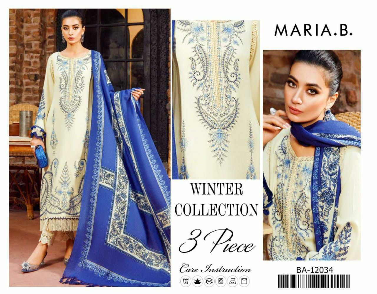 FABRIC DHANAK  WITH WOOL SHAWL