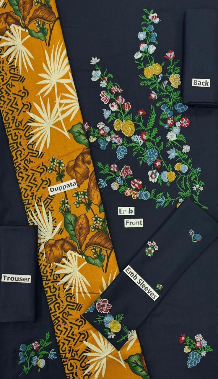 FABRIC DHANAK  WITH WOOL SHAWL