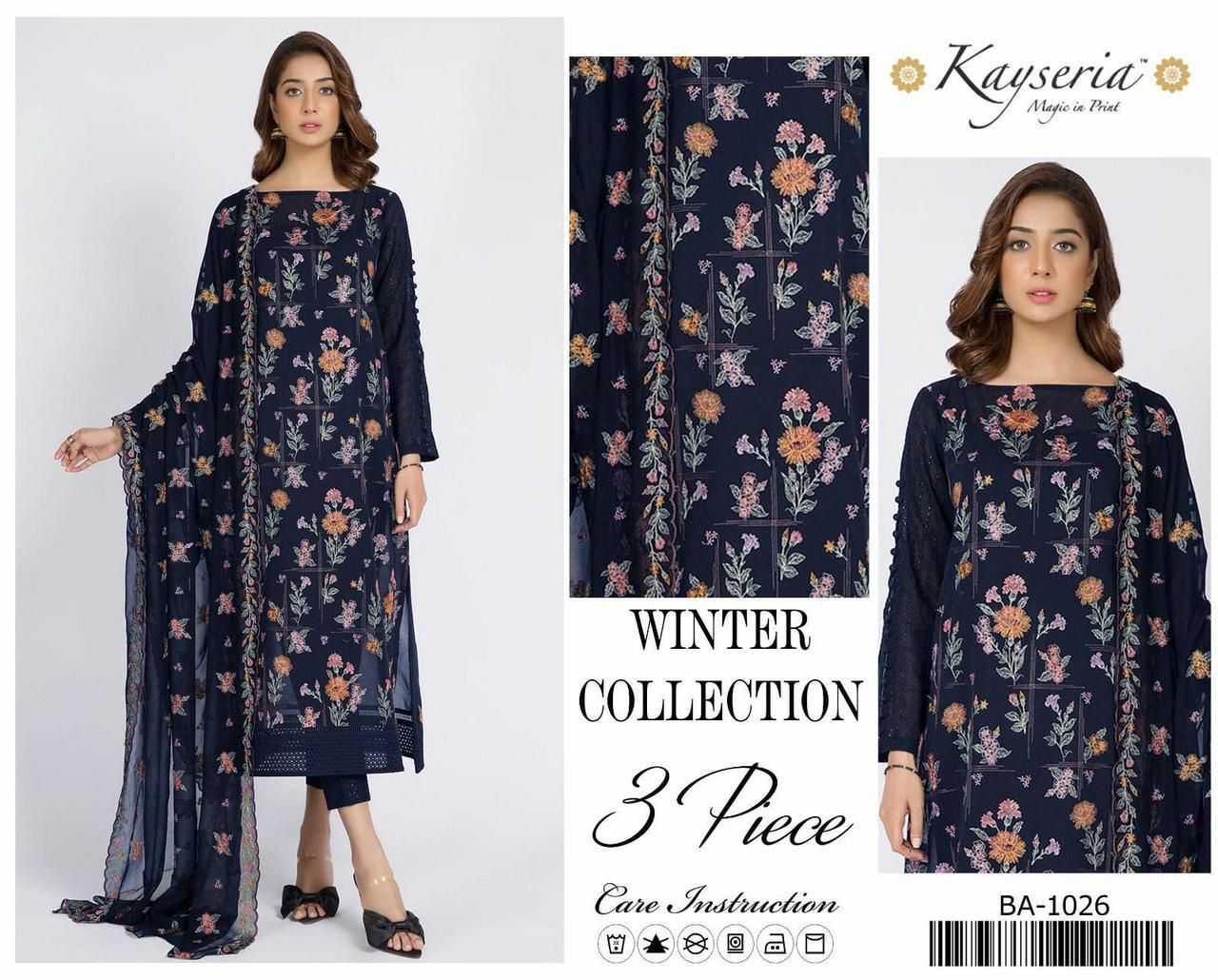 FABRIC DHANAK  WITH WOOL SHAWL