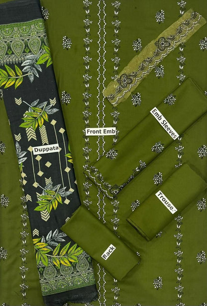 FABRIC DHANAK  WITH WOOL SHAWL